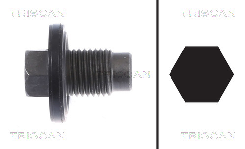 TRISCAN Skrueprop, bundkar 9500 1021 for FIAT CHEVROLET VW BMW JEEP