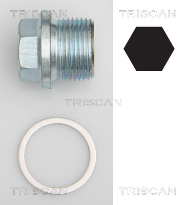TRISCAN Skrueprop, bundkar 9500 1102 for BMW