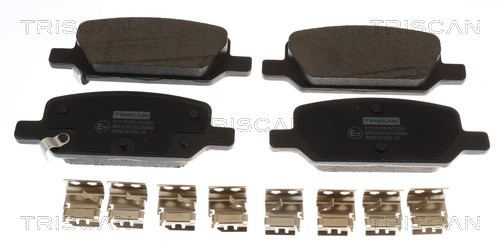 TRISCAN Bremseklodser 8110 81008 for TESLA