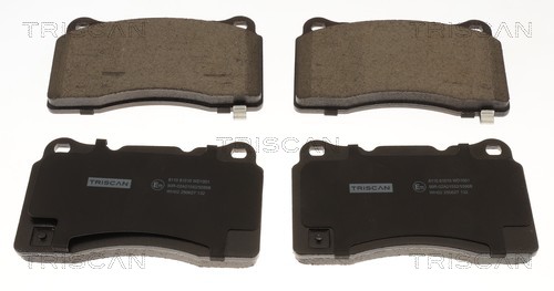 TRISCAN Bremseklodser 8110 81010 for TESLA