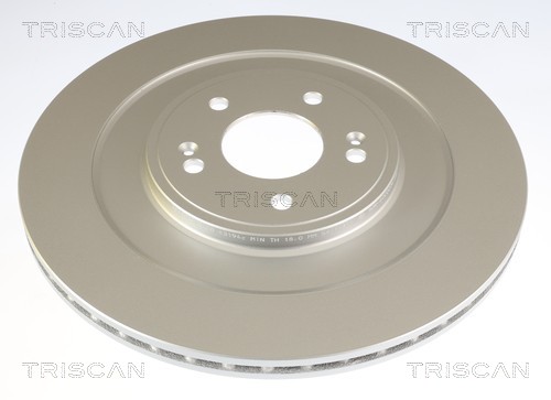 TRISCAN Bremseskive 812043194c ventileret 345mm 20mm for HYUNDAI