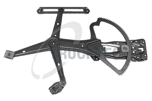TRUCKTEC AUTOMOTIVE Vinduesløfter 0253100 foran til venstre for MERCEDES-BENZ