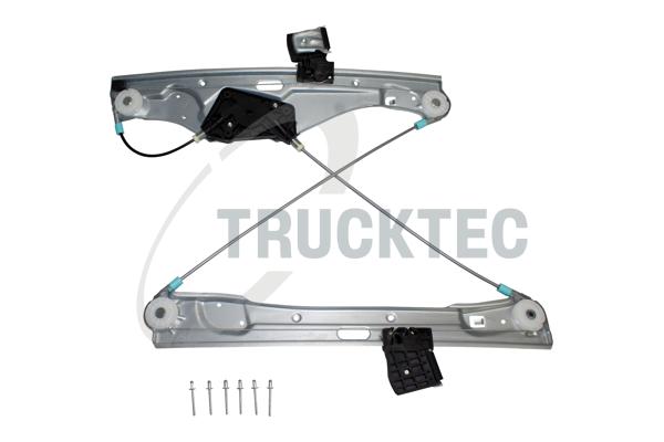 TRUCKTEC AUTOMOTIVE Vinduesløfter 0253181 foran til venstre for MERCEDES-BENZ