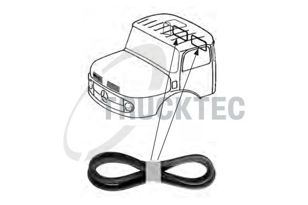 TRUCKTEC AUTOMOTIVE 0150001 for MERCEDES-BENZ