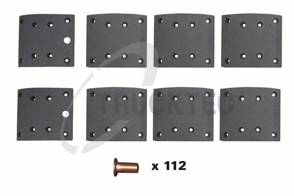 TRUCKTEC AUTOMOTIVE 0335125 foraksel for VOLVO RENAULT TRUCKS