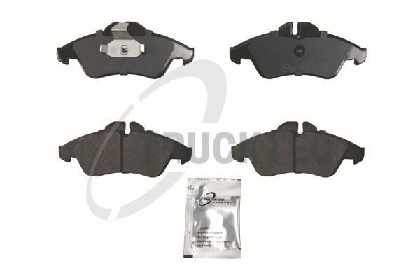 TRUCKTEC AUTOMOTIVE Bremseklodser 0235082 foraksel for DAF MERCEDES-BENZ VAG