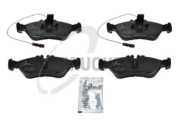 TRUCKTEC AUTOMOTIVE Bremseklodser 0235085 bagaksel for CHRYSLER MERCEDES-BENZ VAG