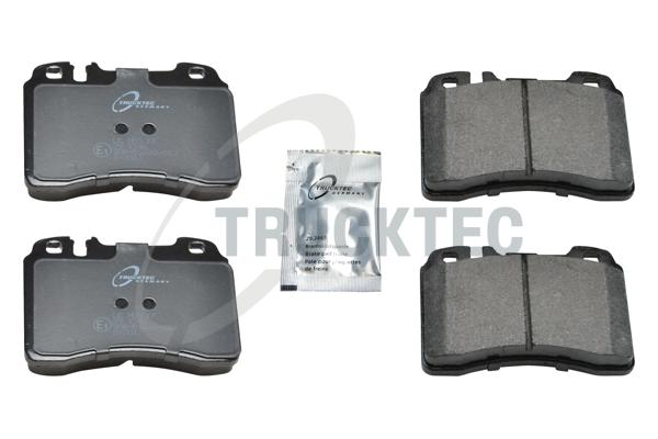 TRUCKTEC AUTOMOTIVE Bremseklodser 0235102 foraksel for MERCEDES-BENZ