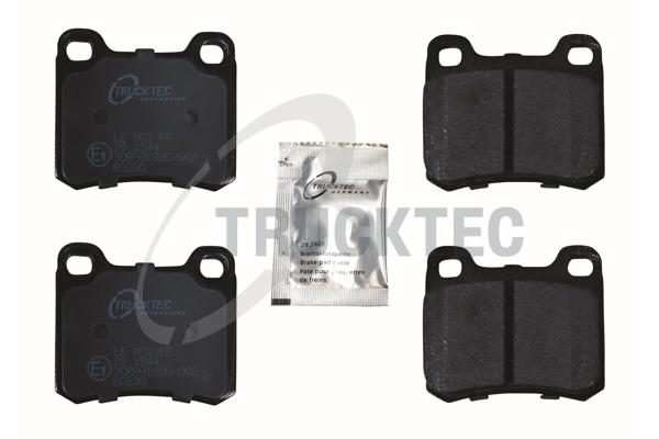 TRUCKTEC AUTOMOTIVE Bremseklodser 0235100 bagaksel for MERCEDES-BENZ