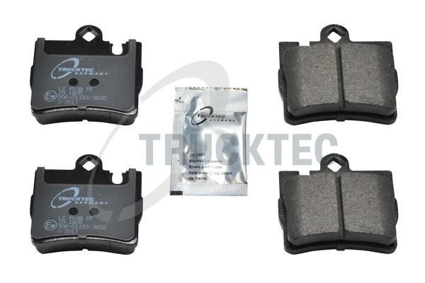 TRUCKTEC AUTOMOTIVE Bremseklodser 0235110 bagaksel for MERCEDES-BENZ