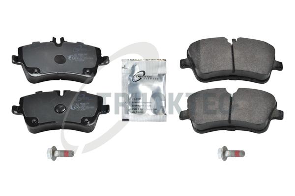 TRUCKTEC AUTOMOTIVE Bremseklodser 0235108 foraksel for MERCEDES-BENZ