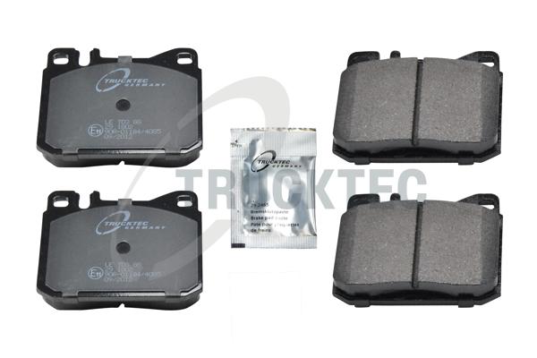 TRUCKTEC AUTOMOTIVE Bremseklodser 0235112 foraksel for MERCEDES-BENZ VAG