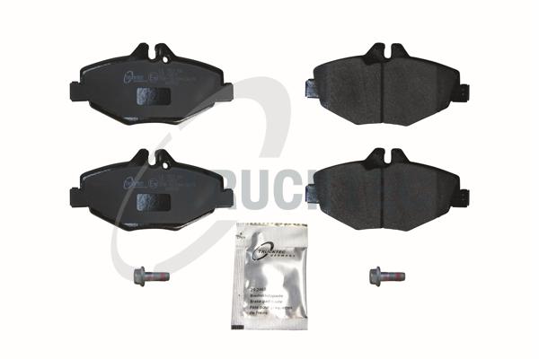 TRUCKTEC AUTOMOTIVE Bremseklodser 0235114 foraksel for MERCEDES-BENZ