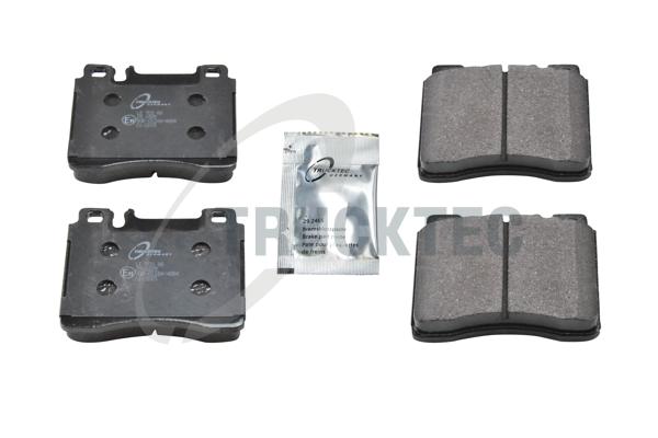TRUCKTEC AUTOMOTIVE Bremseklodser 0235129 foraksel for MERCEDES-BENZ