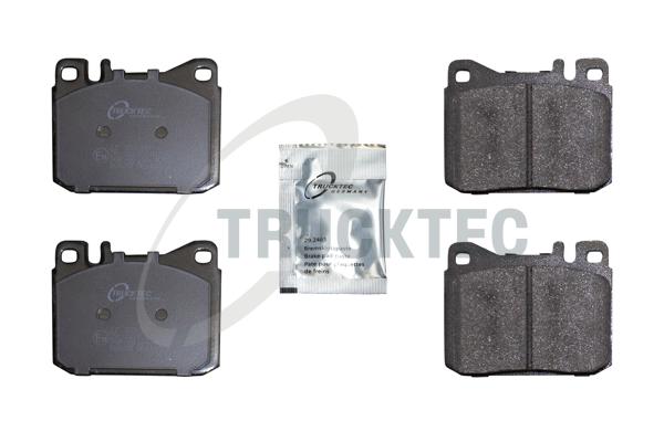 TRUCKTEC AUTOMOTIVE Bremseklodser 0235132 foraksel for MERCEDES-BENZ