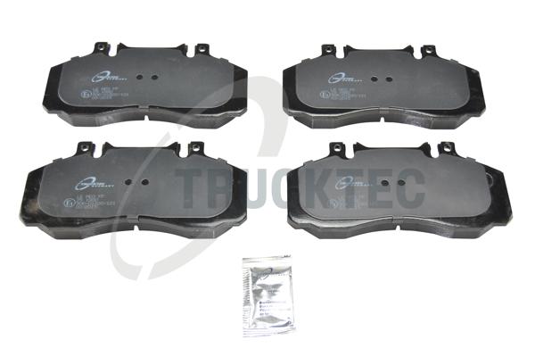 TRUCKTEC AUTOMOTIVE Bremseklodser 0235146 foraksel for MERCEDES-BENZ