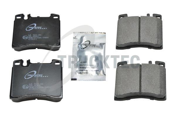 TRUCKTEC AUTOMOTIVE Bremseklodser 0235155 foraksel for MERCEDES-BENZ