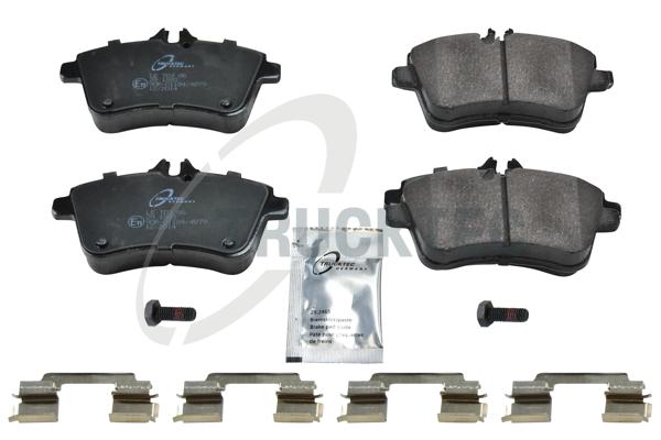 TRUCKTEC AUTOMOTIVE Bremseklodser 0235149 foraksel for MERCEDES-BENZ