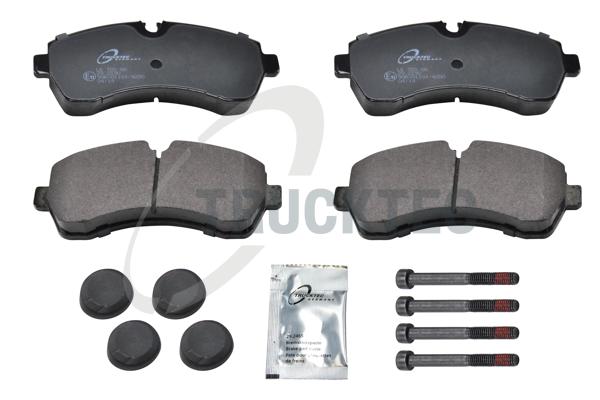 TRUCKTEC AUTOMOTIVE Bremseklodser 0235201 foraksel for CHRYSLER MERCEDES-BENZ VAG