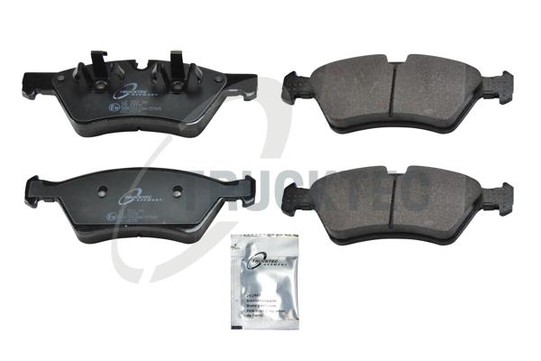 TRUCKTEC AUTOMOTIVE Bremseklodser 0235198 foraksel for MERCEDES-BENZ