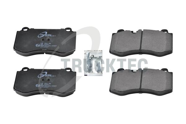 TRUCKTEC AUTOMOTIVE Bremseklodser 0235197 foraksel for MERCEDES-BENZ