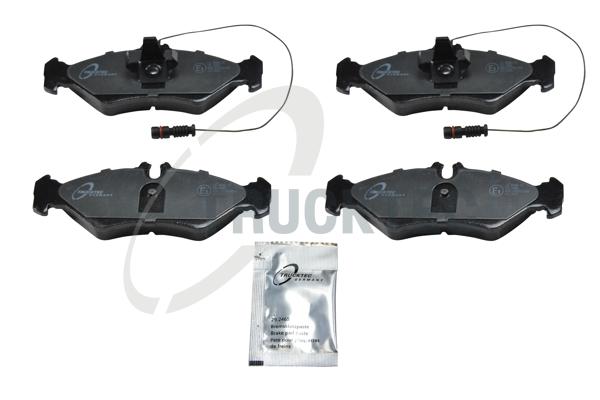TRUCKTEC AUTOMOTIVE Bremseklodser 0235084 bagaksel for MERCEDES-BENZ VAG