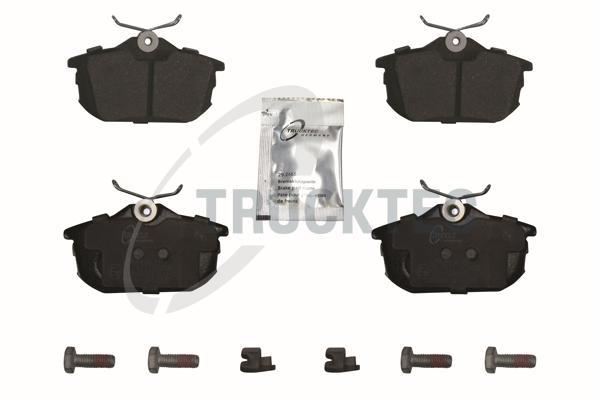 TRUCKTEC AUTOMOTIVE Bremseklodser 0235248 bagaksel for VOLVO MERCEDES-BENZ SMART