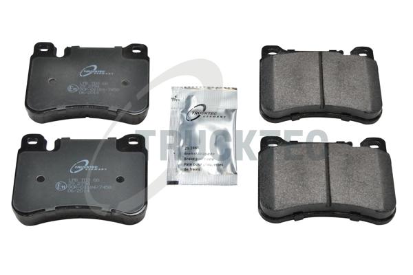 TRUCKTEC AUTOMOTIVE Bremseklodser 0235220 foraksel for MERCEDES-BENZ