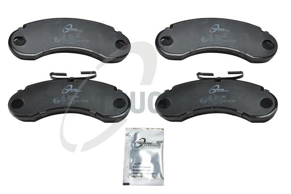 TRUCKTEC AUTOMOTIVE Bremseklodser 0235302 foraksel for MERCEDES-BENZ