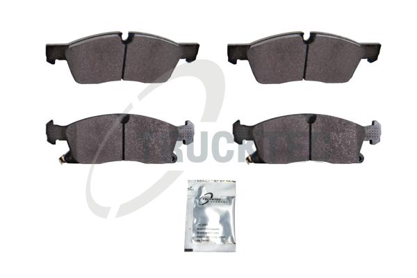 TRUCKTEC AUTOMOTIVE Bremseklodser 0235436 foraksel for MERCEDES-BENZ
