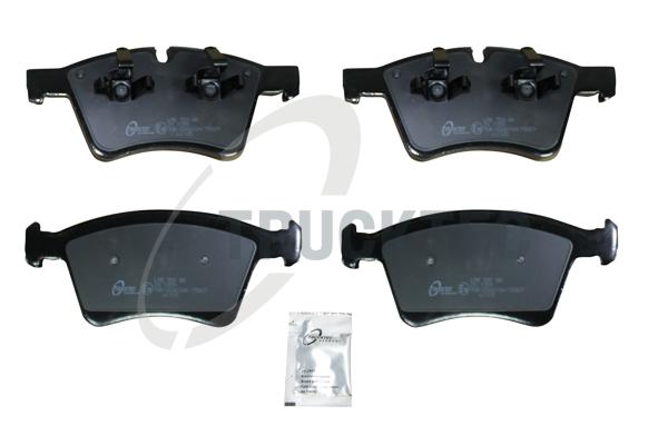 TRUCKTEC AUTOMOTIVE Bremseklodser 0235485 foraksel for MERCEDES-BENZ