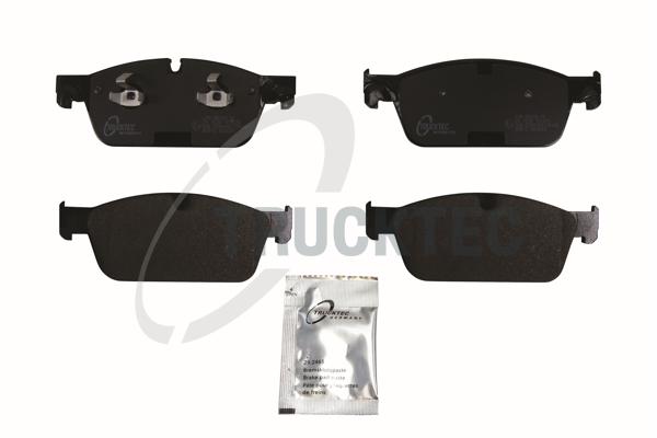 TRUCKTEC AUTOMOTIVE Bremseklodser 0235486 foraksel for MERCEDES-BENZ