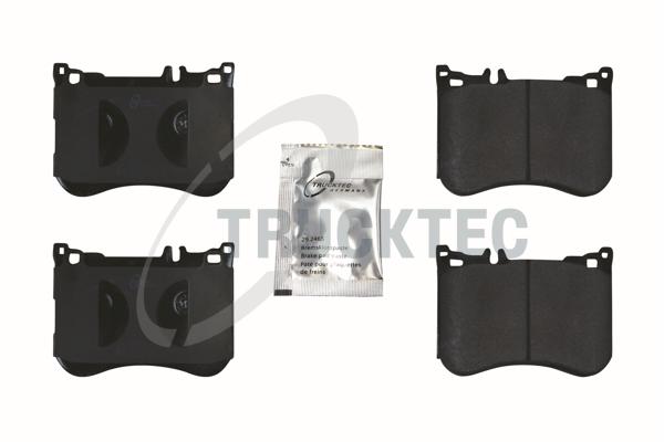 TRUCKTEC AUTOMOTIVE Bremseklodser 0235508 foraksel for MERCEDES-BENZ