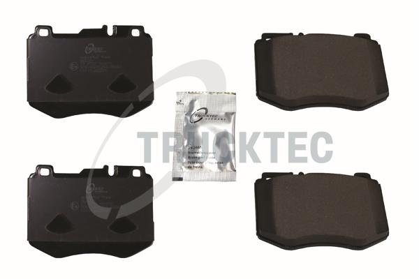 TRUCKTEC AUTOMOTIVE Bremseklodser 0235515 foraksel for MERCEDES-BENZ