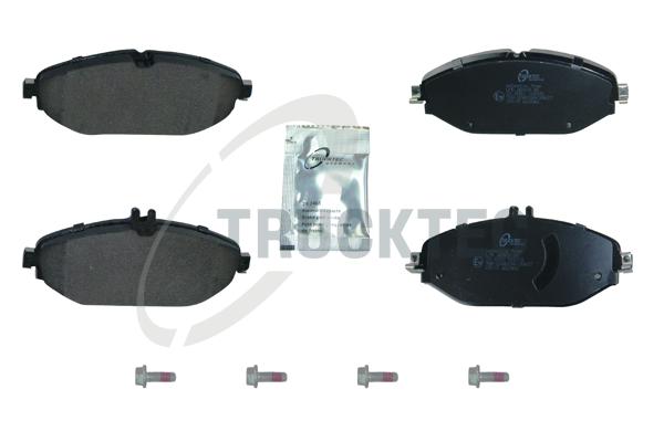 TRUCKTEC AUTOMOTIVE Bremseklodser 0235516 foraksel for MERCEDES-BENZ