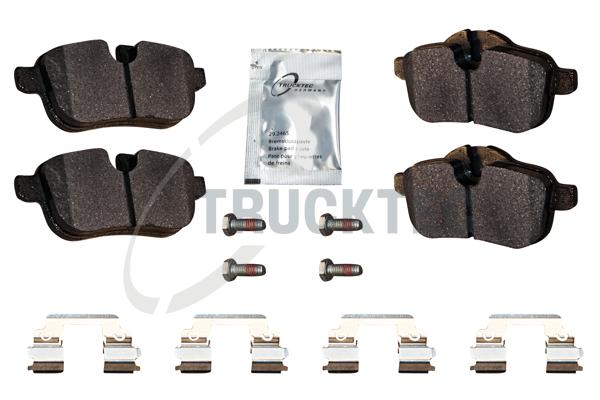 TRUCKTEC AUTOMOTIVE Bremseklodser 0835048 bagaksel for BMW