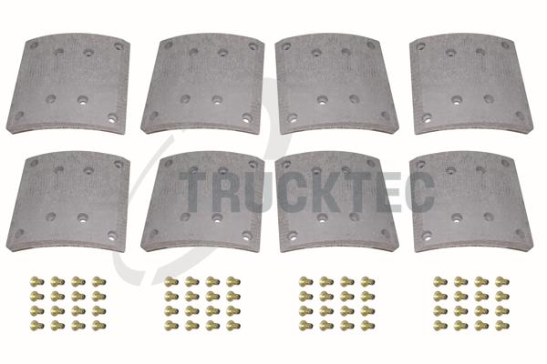 TRUCKTEC AUTOMOTIVE 0135005 foraksel for MAN MERCEDES-BENZ