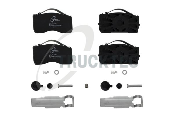 TRUCKTEC AUTOMOTIVE 0135243 foraksel for MAN MERCEDES-BENZ