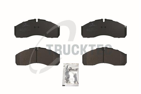 TRUCKTEC AUTOMOTIVE Bremseklodser 0235242 foraksel for FIAT MERCEDES-BENZ RENAULT