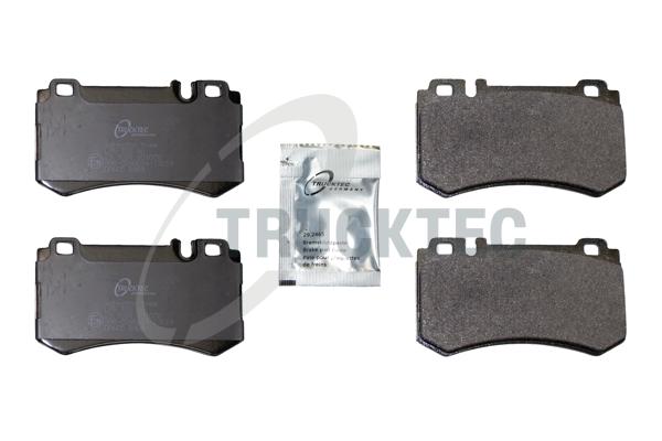 TRUCKTEC AUTOMOTIVE Bremseklodser 0235561 bagaksel for MERCEDES-BENZ