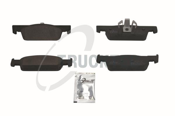 TRUCKTEC AUTOMOTIVE Bremseklodser 0235552 foraksel for MERCEDES-BENZ SMART