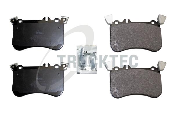 TRUCKTEC AUTOMOTIVE Bremseklodser 0235572 foraksel for MERCEDES-BENZ