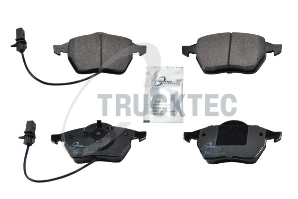 TRUCKTEC AUTOMOTIVE Bremseklodser 0735107 foraksel for VAG