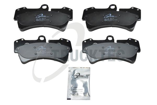 TRUCKTEC AUTOMOTIVE Bremseklodser 0735112 foraksel for PORSCHE VAG