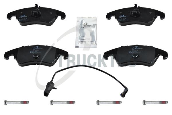 TRUCKTEC AUTOMOTIVE Bremseklodser 0735190 foraksel for VW VAG