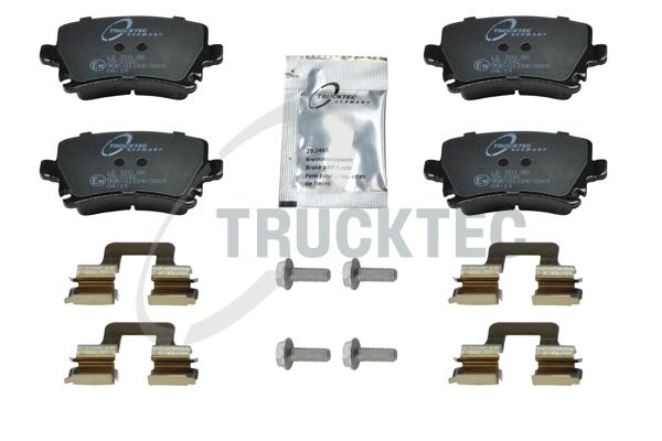 TRUCKTEC AUTOMOTIVE Bremseklodser 0735138 bagaksel for VAG