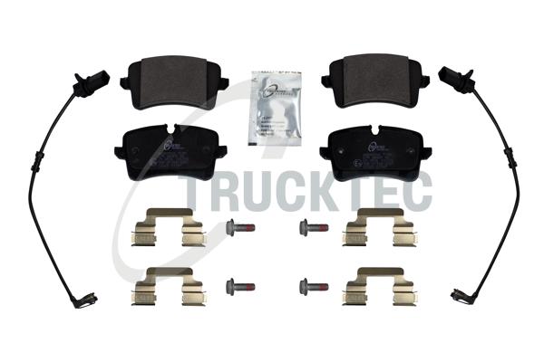 TRUCKTEC AUTOMOTIVE Bremseklodser 0735290 bagaksel for VAG