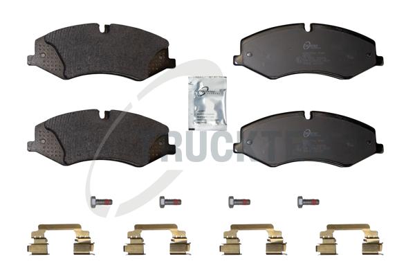TRUCKTEC AUTOMOTIVE Bremseklodser 2235117 foraksel for LAND ROVER