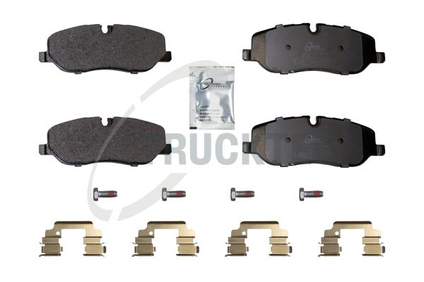 TRUCKTEC AUTOMOTIVE Bremseklodser 2235119 foraksel for LAND ROVER