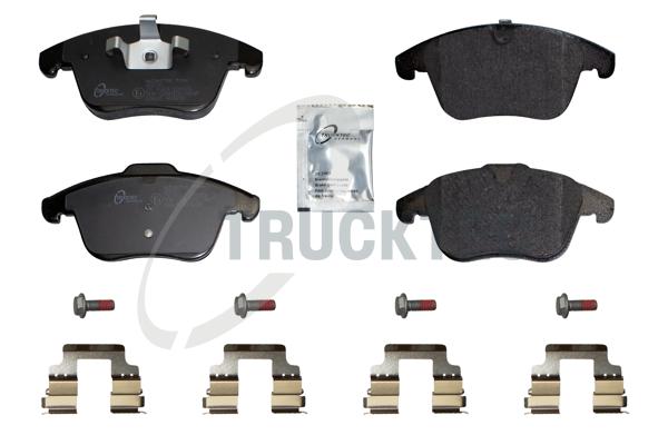TRUCKTEC AUTOMOTIVE Bremseklodser 2235128 foraksel for FORD VOLVO LAND ROVER